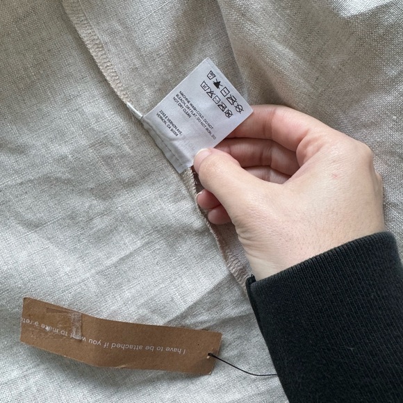 Reformation NWT 2 Effie Oatmeal Linen Bustier Maxi Dress - Picture 10 of 10